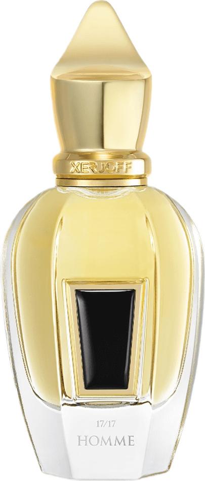 Flacon wody perfumowanej XERJOFF XJ 17/17 Homme 50ml w czarnym obsydianowym opakowaniu - luksusowe perfumy męskie drzewno-skórzane