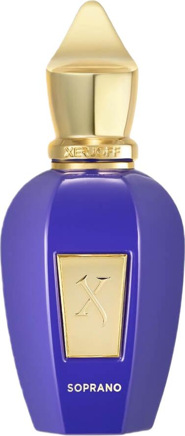 Flacon perfum XERJOFF Soprano woda perfumowana 50ml w eleganckim opakowaniu, luksusowa orientalna kompozycja dla kobiet z nutami liczi i oudh