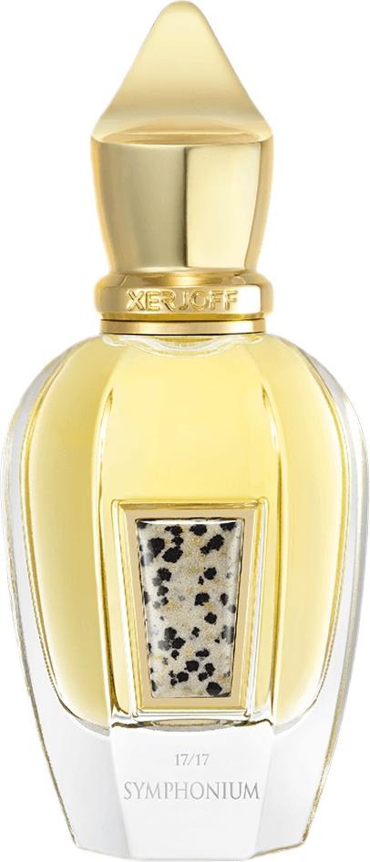 Flacon wody perfumowanej XERJOFF XJ 17/17 Symphonium 50ml w eleganckim opakowaniu luksusowej marki perfumeryjnej z charakterystycznym logo
