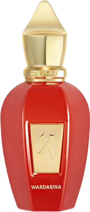 Flacon perfum XERJOFF V Wardasina woda perfumowana 50ml w eleganckim opakowaniu luksusowej marki na białym tle do sklepu internetowego
