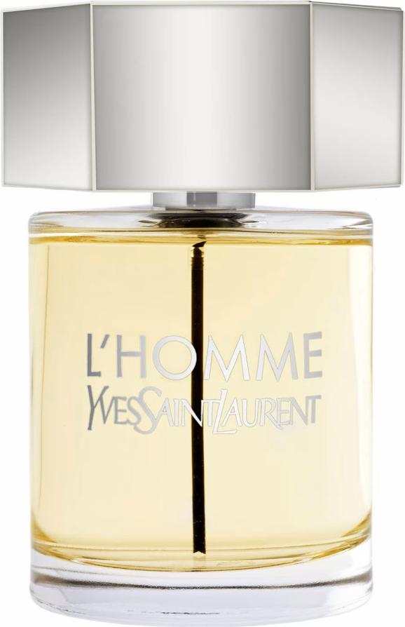 Yves Saint Laurent L'Homme woda toaletowa 100ml w eleganckiej butelce, luksusowe męskie perfumy YSL w klasycznym opakowaniu