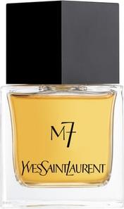 Flacon wody toaletowej Yves Saint Laurent M7 80ml w eleganckim opakowaniu, orientalno-świeże perfumy męskie z bergamotką i żywicą agarową