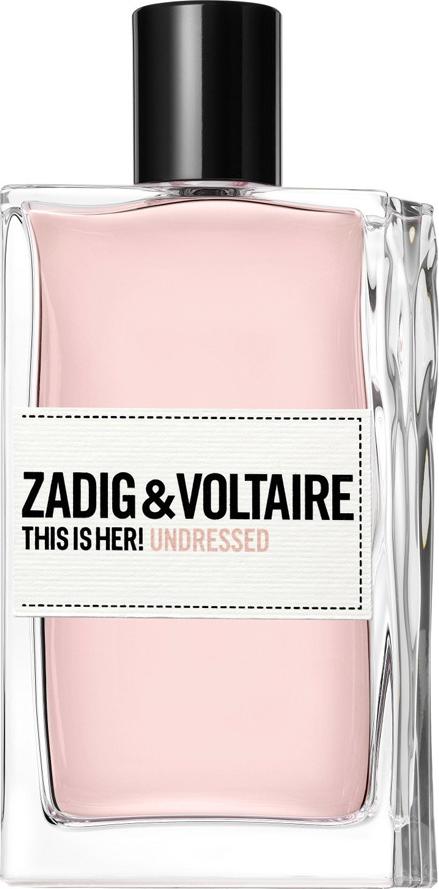 Flacon wody perfumowanej Zadig & Voltaire This Is Her! Undressed 100ml - eleganckie opakowanie zmysłowych perfum kwiatowo-drzewno-piżmowych
