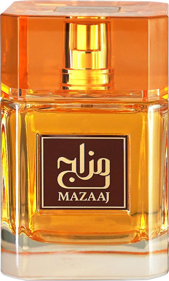 Flacon wody perfumowanej Zimaya Mazaaj 100ml dla mężczyzn - orientalne perfumy z nutami karmelu, cynamonu i bursztynu w eleganckiej butelce