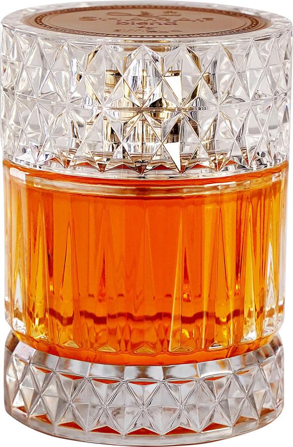 Flacon ekstraktu perfum Zimaya Sharaf Blend 100ml w eleganckiej butelce - luksusowy zapach unisex orientalny z szafranem i bursztynem