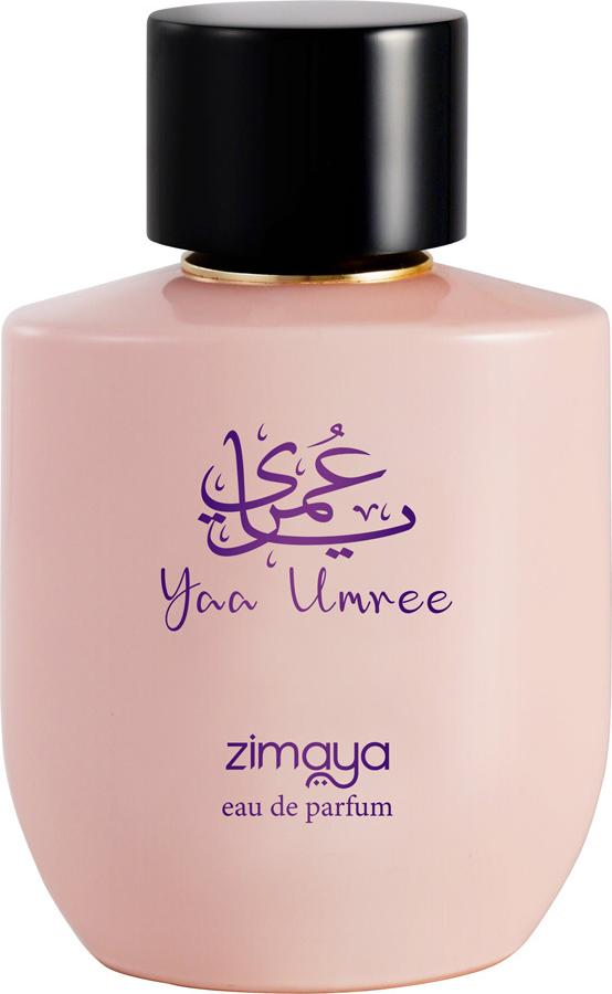 Flakon perfum Zimaya Yaa Umree woda perfumowana 100ml w różowym odcieniu - orientalno-kwiatowy zapach unisex z eleganckim opakowaniem