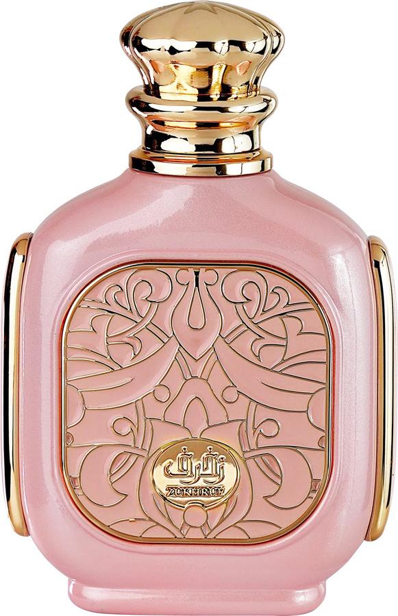 Zimaya Zukhruf Pink woda perfumowana 100ml w pastelowo-różowym flakonie dla kobiet - eleganckie perfumy z nutami wanilii i bursztynu