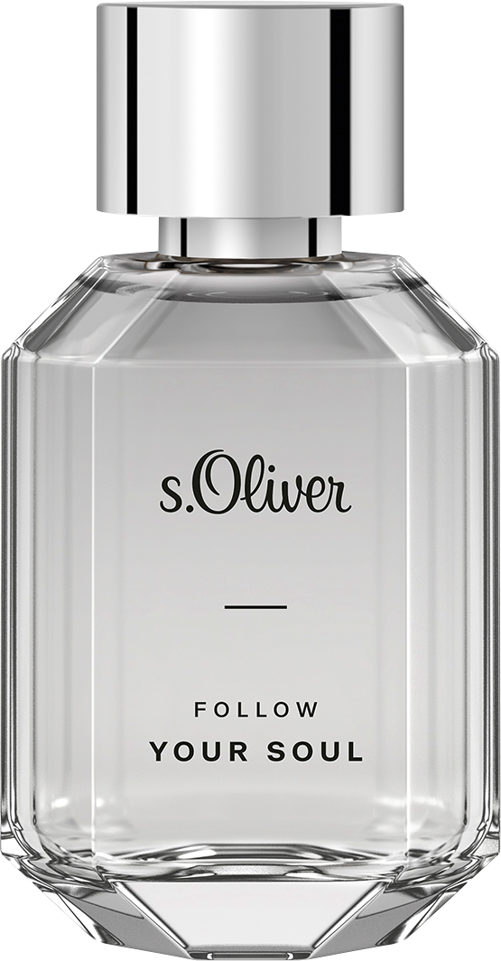 Flacon wody toaletowej s.Oliver Follow Your Soul Men 30ml - męskie perfumy z bergamotką i nutami drzewnymi w eleganckiej butelce